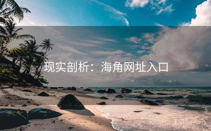 现实剖析：海角网址入口